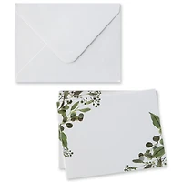 Greenery Flat Cards & Envelopes by Recollections™, 4.25" x 5.5"