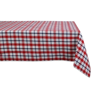 DII® 104" American Plaid Tablecloth