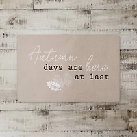 Autumn Days At Last Floor Mat