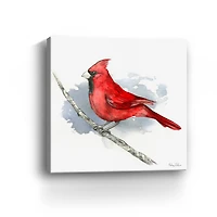 Birds Branches I Cardinal Canvas Giclee