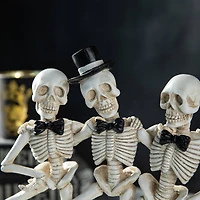 Glitzhome® 10.5" Halloween Dancing Skeleton Table Décor