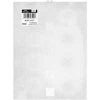 Design Works White 8.25" x 11" Plastic Canvas, 12ct.