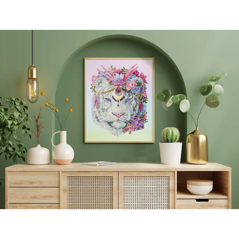 Diamond Dotz® Intermediate Bohemian Tiger Diamond Facet Art Kit