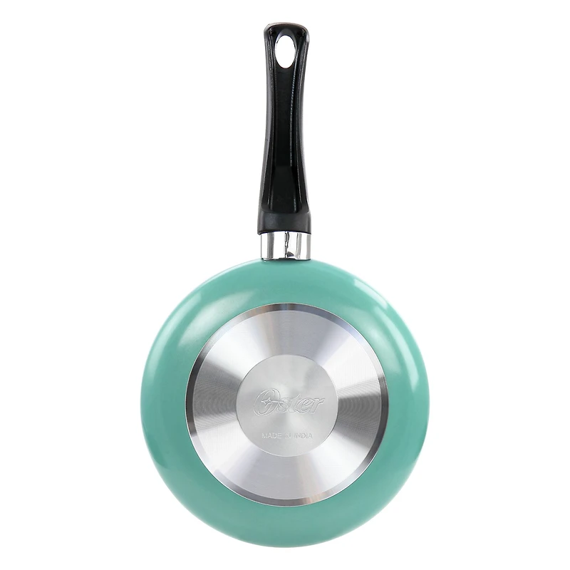 Oster Luneta 9.5" Teal Aluminum Nonstick Frying Pan