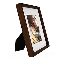 Expressions™ Walnut Thin Frame with Mat by Studio Décor®