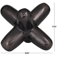 The Novogratz 10" Aluminum Jack Abstract Sculpture