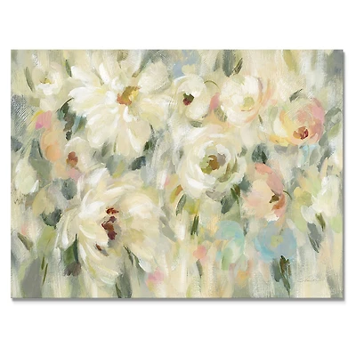 Designart - Expressive Pale Floral