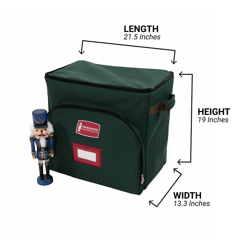 Treekeeper 18" Nutcracker Collectibles Storage Box