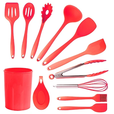 MegaChef Silicone Cooking Utensils Set