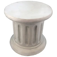 Design Toscano 17" Roman Doric Column Classical Fluted Architectural Plinth