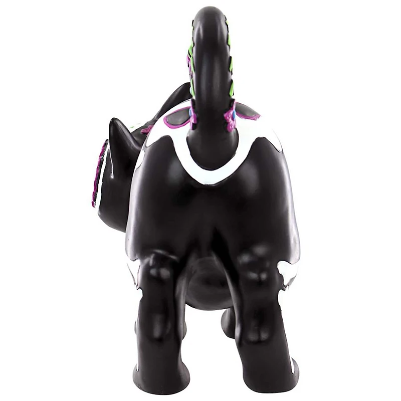 Design Toscano 10" Dia de los Muertos El Gatto Sugar Skull Cat Statue