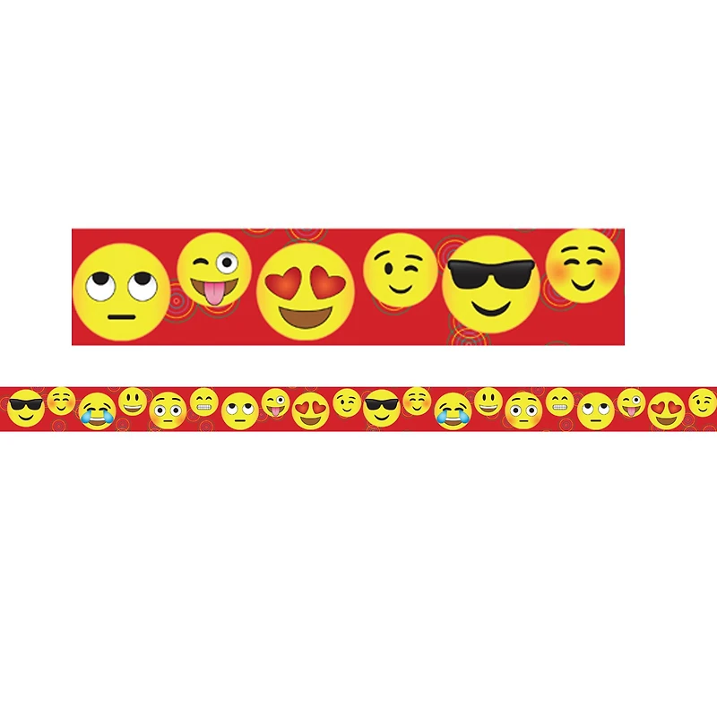 Charles Leonard Emoji Theme Magnetic Border, 48ft.
