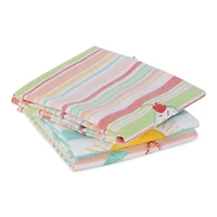 DII® Summer Fun Embellished Dishtowel Set