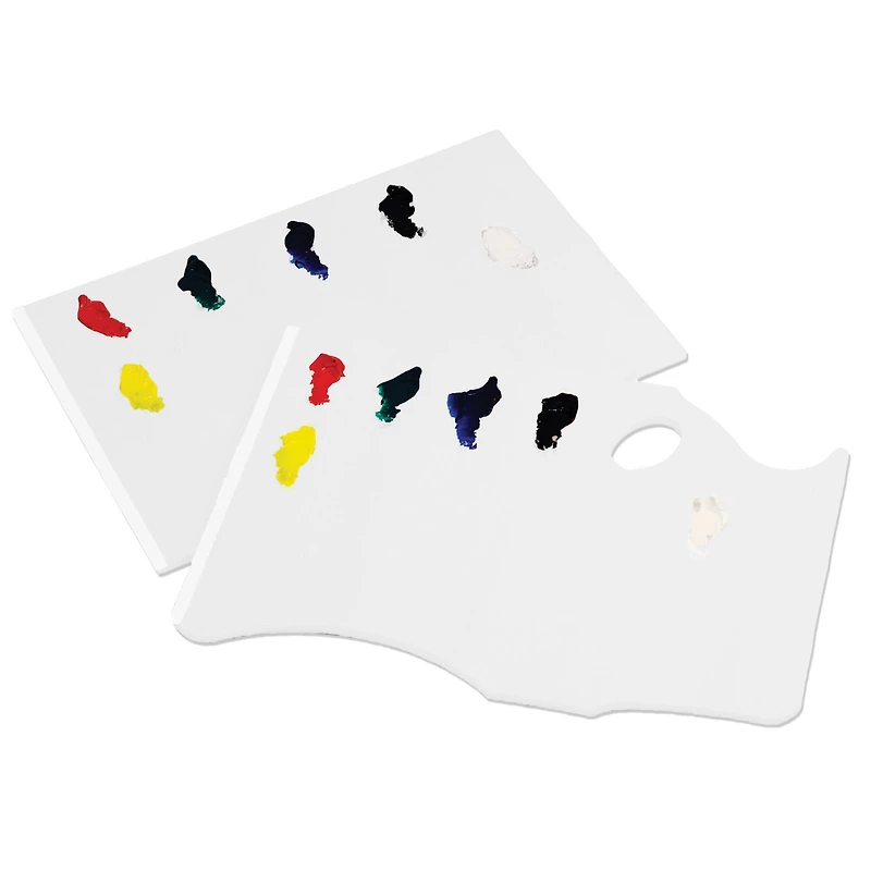 New Wave® White Pad™ Hand Held Paper Palette, 11"x16"