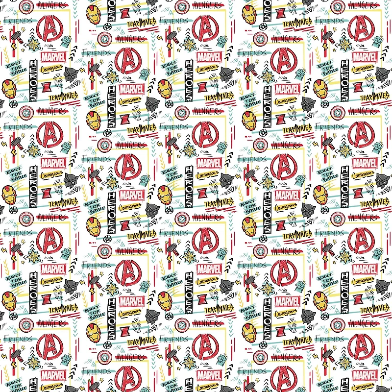 Marvel® Avengers Hero Cotton Fabric