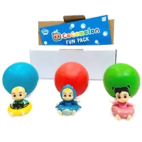 SOAPrize® Skipper JJ, Shark JJ, & Ballerina CeCe Kids Soap Balls with Toys