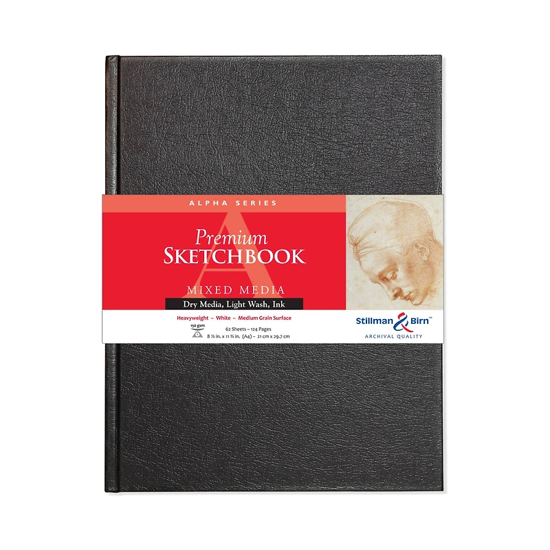 Stillman & Birn® Alpha Series Hardcover Mixed Media Premium Sketchbook, 8.25" x 11.75"