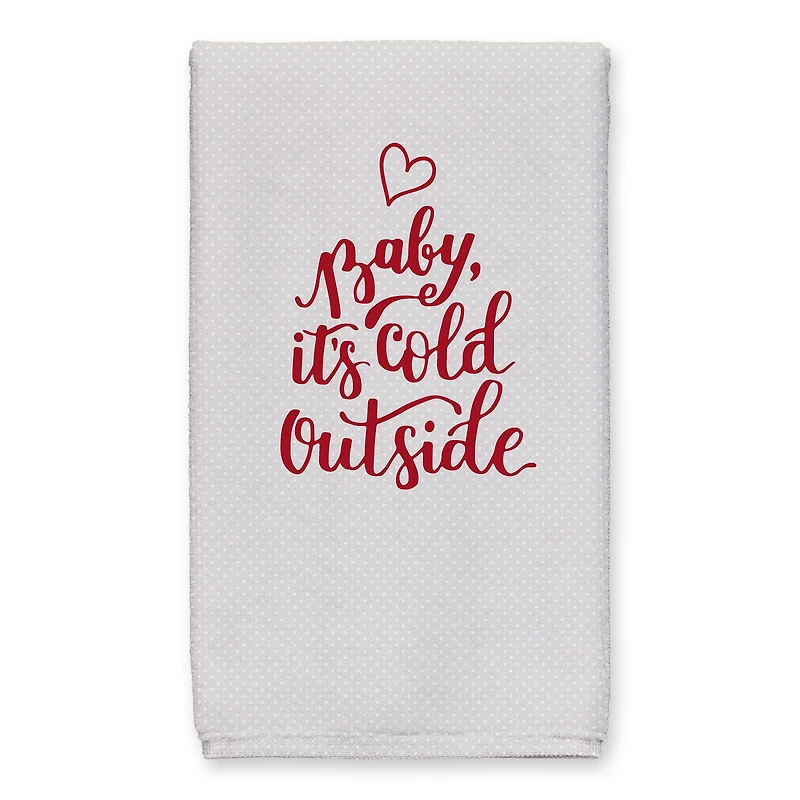 Baby Its Cold Outside Tea Towels - Set of 2