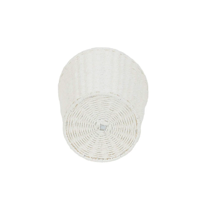 Household Essentials 11" Woven Paper Rope Waste Basket