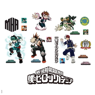 RoomMates My Hero Academia Wall Decals