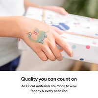 Cricut® 8.5" x 11"  Transparent Printable Temporary Tattoo Sheets, 3ct.