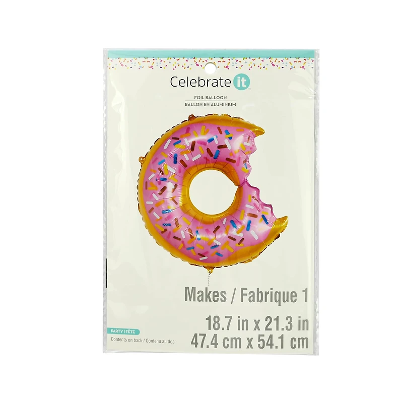 18.7" Donut Foil Balloon by Celebrate It™