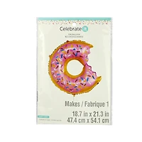 18.7" Donut Foil Balloon by Celebrate It™