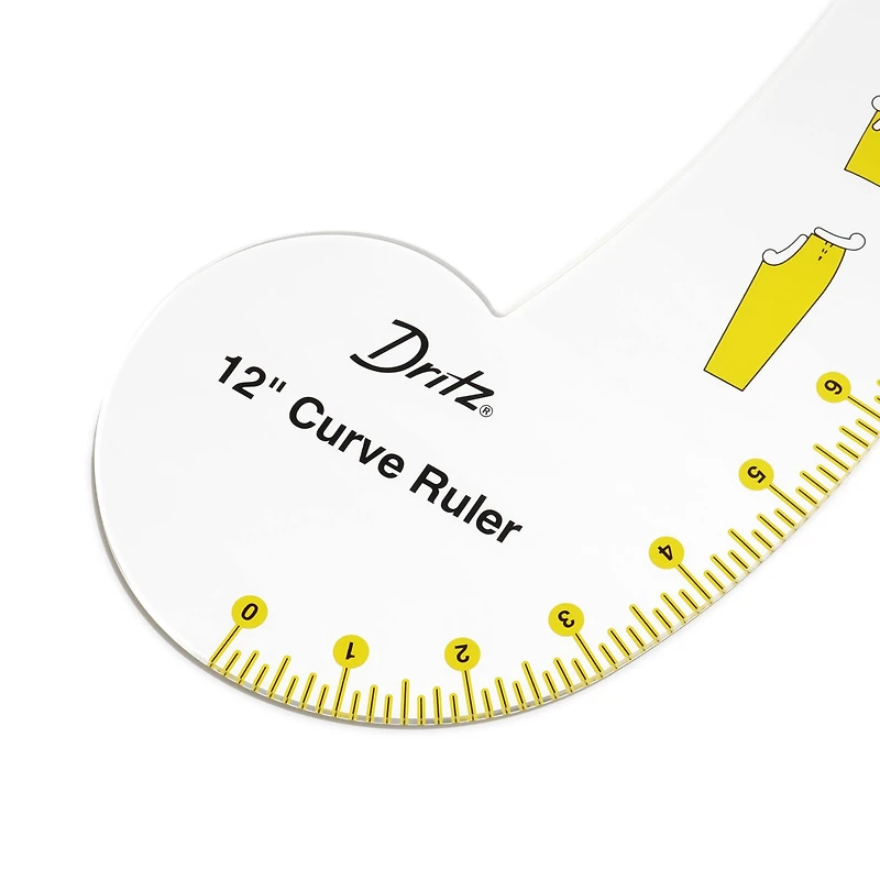 Dritz® 12" Styling Design Curve Ruler