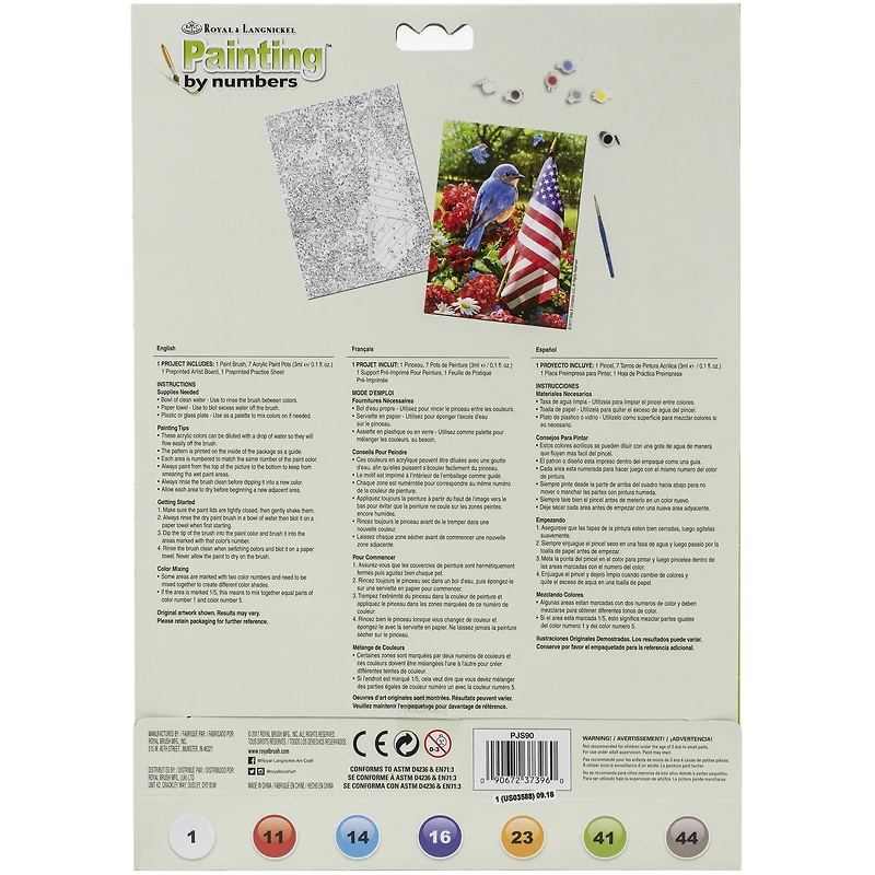 Royal & Langnickel® Flamingo Colour Pencil™ by Number Kit