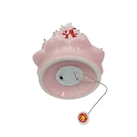 10" Pink Tree with Bows LED Ceramic Tabletop Décor by Ashland®