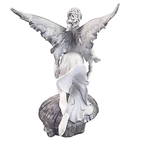 Design Toscano 11" Enchanted Flight of the Garden Fairy Statue