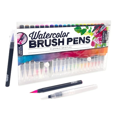 ArtSkills® Watercolor Brush Pens with Water Brush