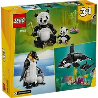 LEGO® Creator 3in1 Wild Animals: Panda Family Toy Playset 31165