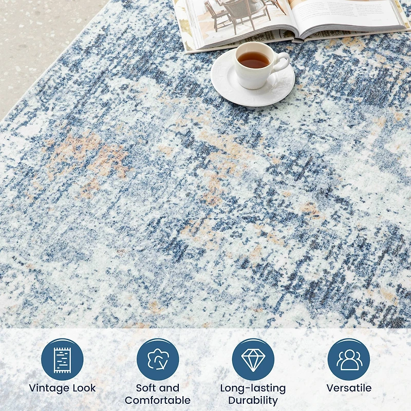 Glitzhome® Abstract Area Rug