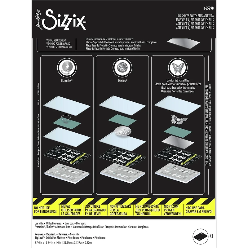 Sizzix™ Big Shot™ Switch Plus Standard Adapter A by Tim Holtz