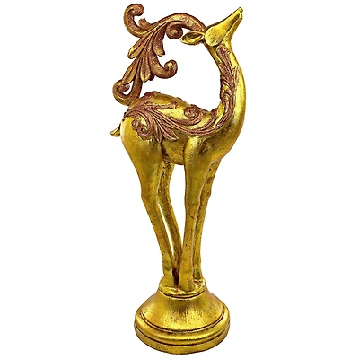 Design Toscano 2ft. Santa's Romping Reindeer Christmas Statue