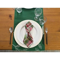 DII® Holly Jolly Plaid Napkin Set, 6ct.