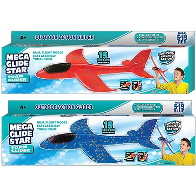 Assorted Radical Sky Mega Glide Star Plane