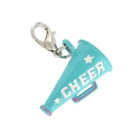 Blue Cheer Megaphone Charm by Bead Landing™