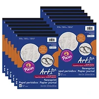 UCreate® White Newsprint Pad Pack, 9'' x 12''