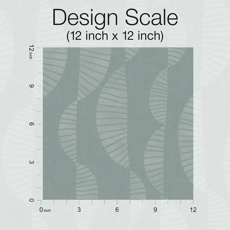RoomMates Seychelles Wave Peel & Stick Wallpaper