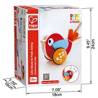 Hape Lilly Musical Push Along Wooden Walking Toy