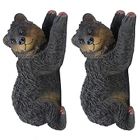 Design Toscano 13" Yonva the Climbing Bear Sculptures, 2ct.