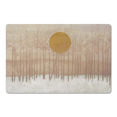 Golden Landscape Floor Mat