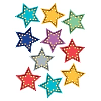 Teacher Created Resources Marquee Stars Accents, 3 Packs of 30