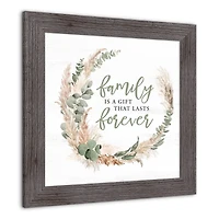 Family Forever Western 16" x 16" Framed Print