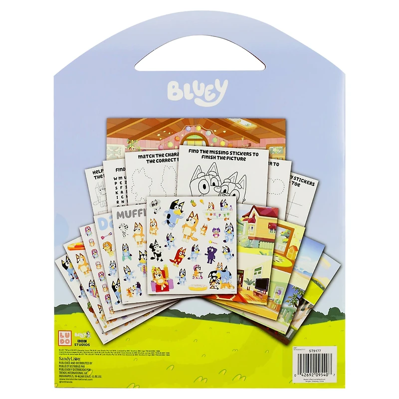 Bluey Grab & Go Sticker Activity Set