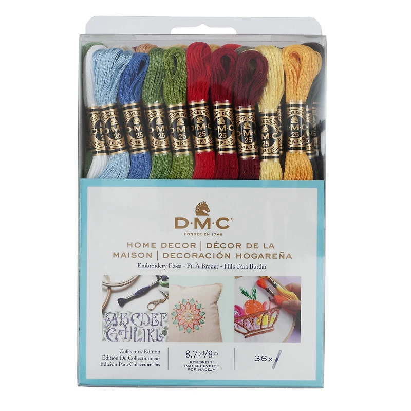 DMC® Home Décor Embroidery Floss Pack