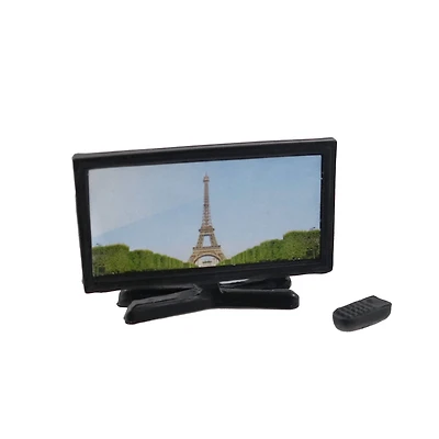 Miniature TV & Remote by Make Market®