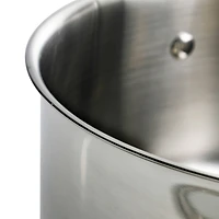 Martha Stewart 10 Piece Stainless Steel Cookware with Glass Lids Set